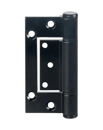 **10 Pack** McCallum Heavy Duty Aluminium Interfold Hinge Black A174BLK A74HBF
