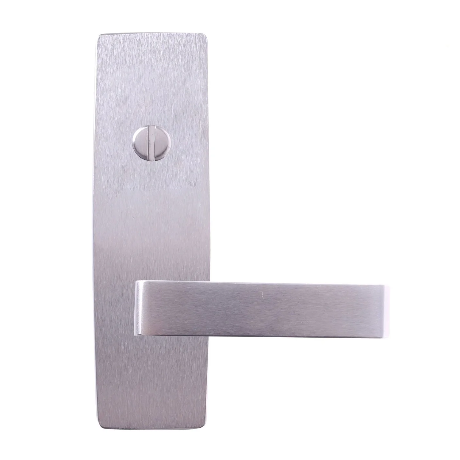Lockwood 1803 Square End Plate With Emergency Turn and 90 Lever Satin Chrome 1803/90SC