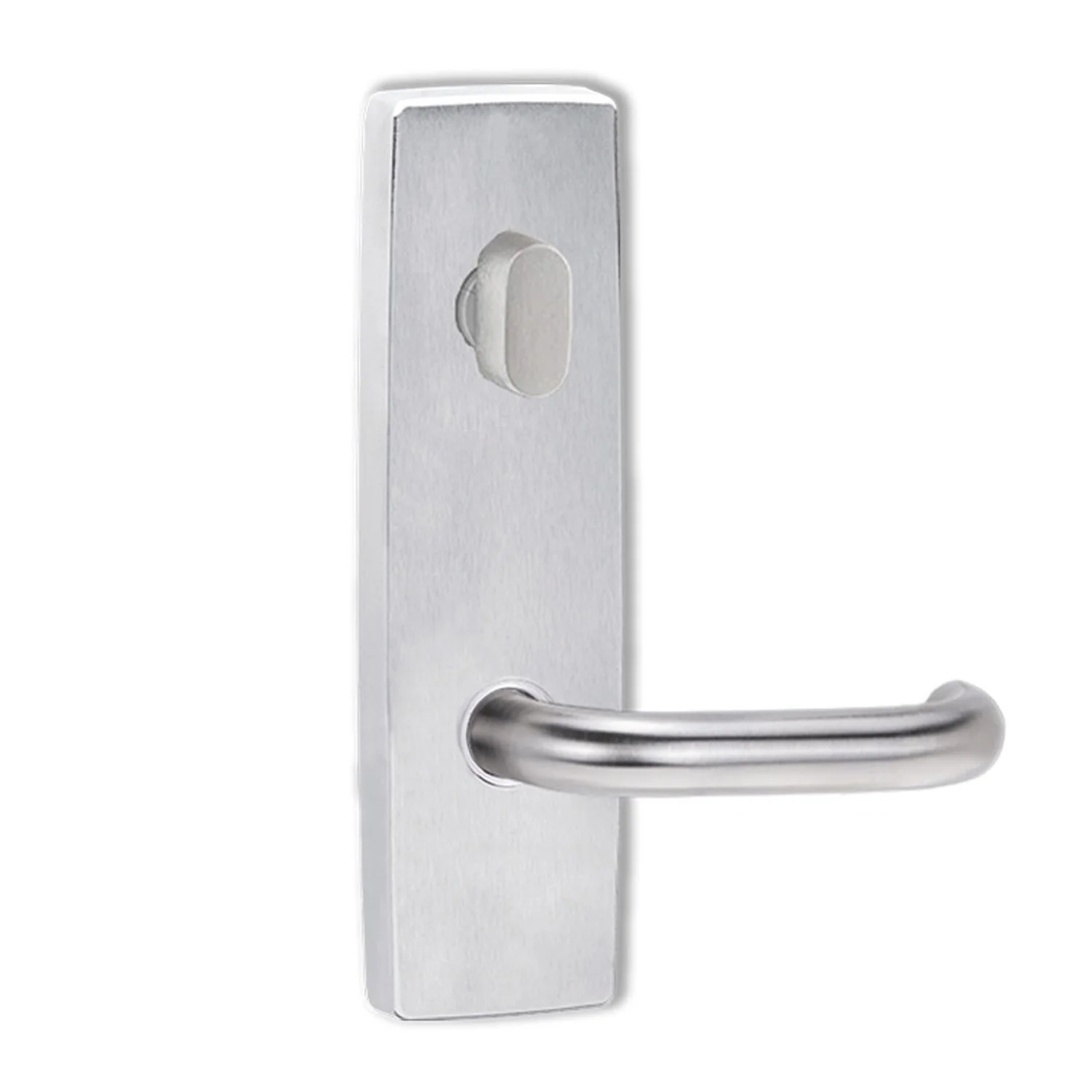 Lockwood 1804 Square End Plate With Turn and 70 Lever Satin Chrome 1804/70SC