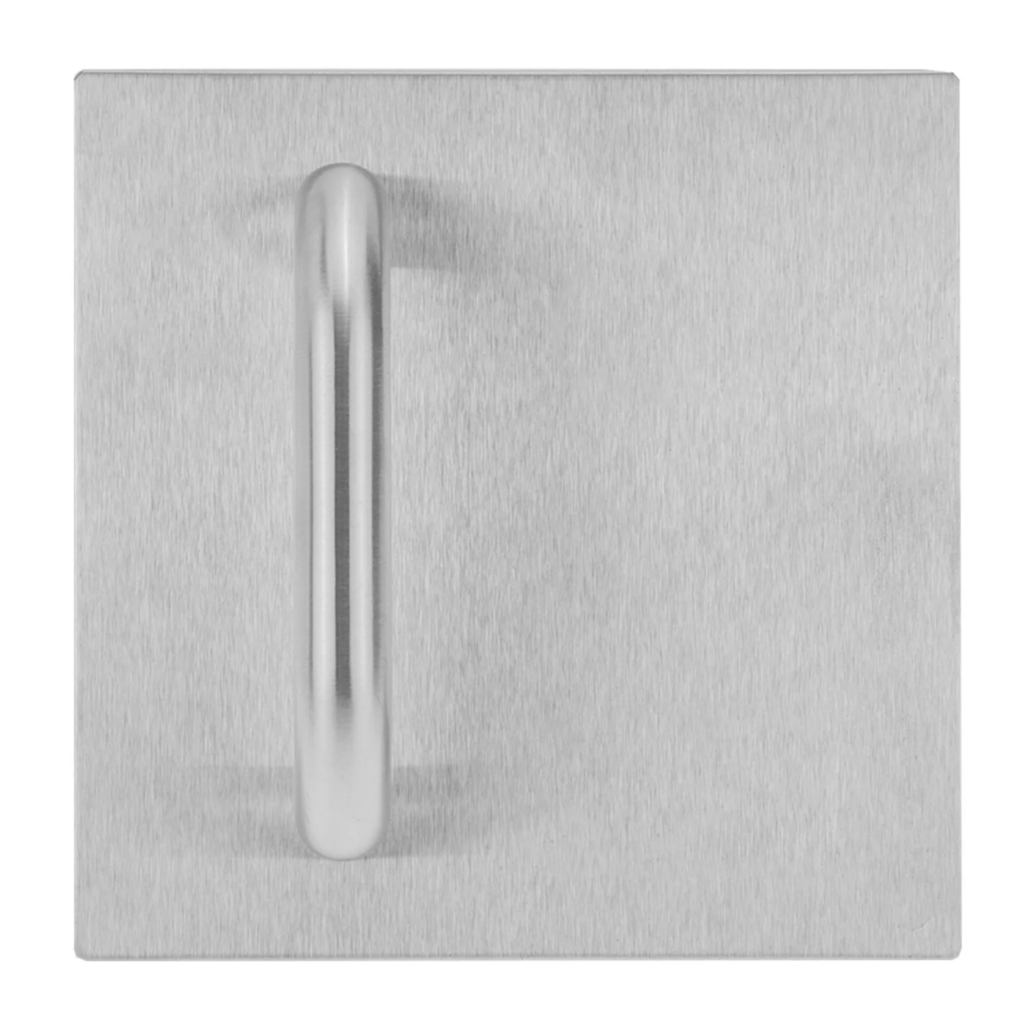 Lockwood 202 Exterior Plate With P1 Pull Handle Stainless Steel 20224NN/P1SS