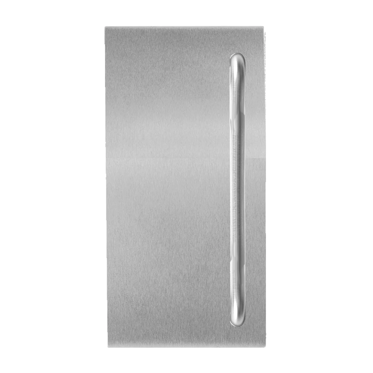 Lockwood 208 Exterior Plate with P4 Pull Handle Stainless Steel 20824NN/P4SS