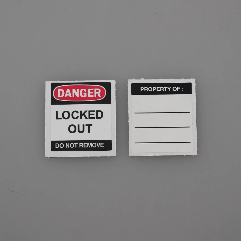 ABUS 74/40 Padlock 7440YELKD Yellow Nylon Protected Safety Lockout Aluminium KD - Image 2