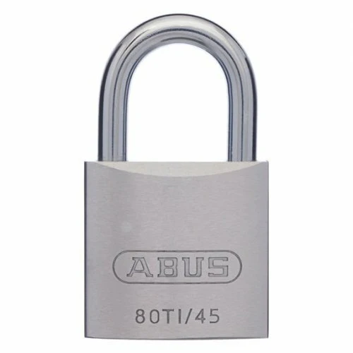 ABUS 80TI/45 High Security Padlock 80TI45C 45mm Titalium Keyed To Differ - Image 2