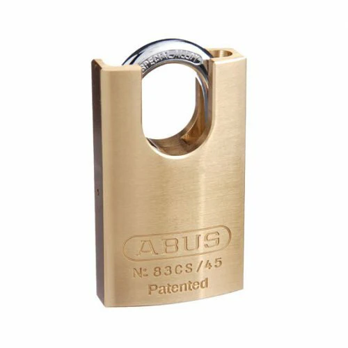 Abus 83CS/45 High Security Padlock Brass Keyed To Differ 83CS45NKD