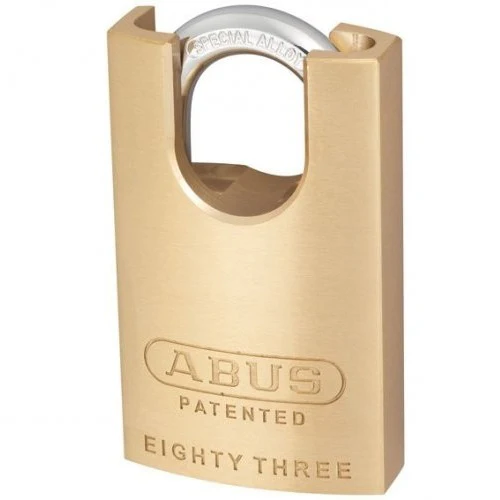 Abus 83CS/45 High Security Padlock Brass Keyed To Differ 83CS45NKD - Image 2