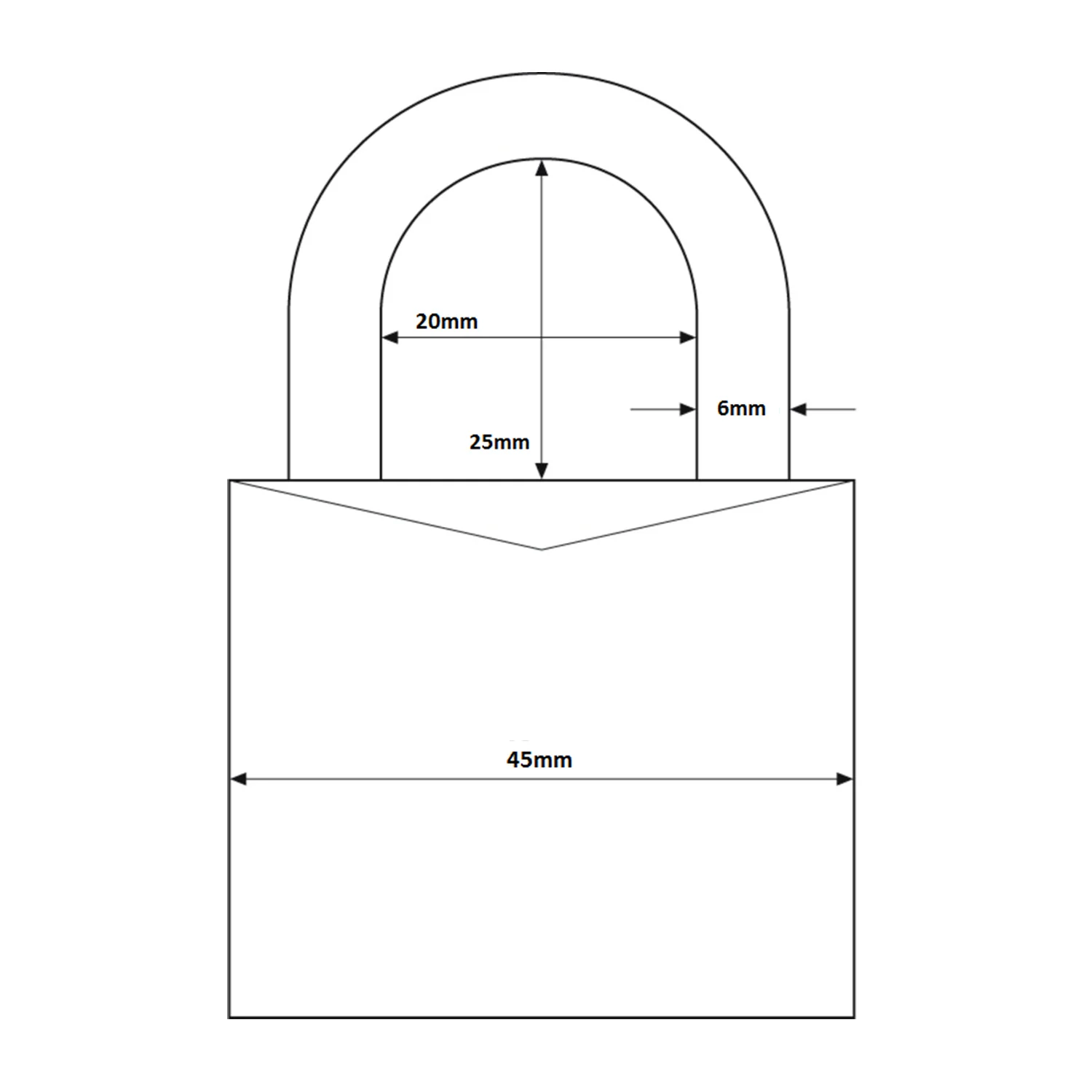 ABUS Combination Padlock with Resettable Code Black 158KC/45AP050 - Image 3