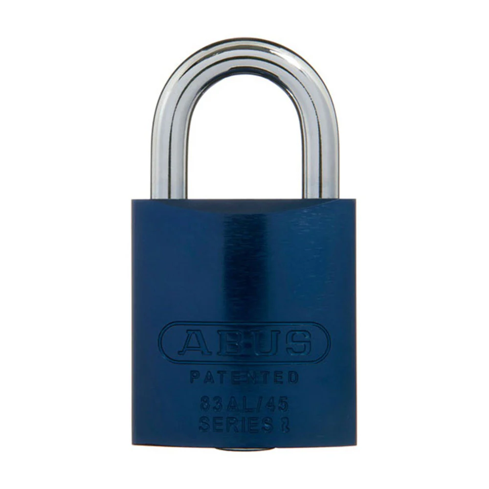 ABUS High Security Padlock Keyed To Differ Aluminium Blue 83AL45NBLUKD - Image 3