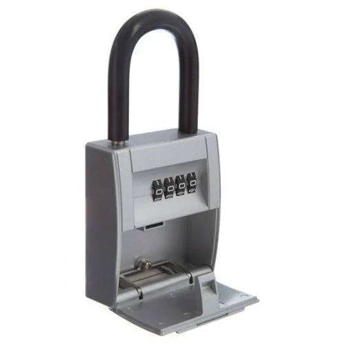 ABUS Mini Key Garage KG737C 4 Dial Combination Padlock 6 Key Capacity Safe - Image 3