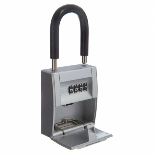 ABUS Mini Key Garage KG737C 4 Dial Combination Padlock 6 Key Capacity Safe - Image 4