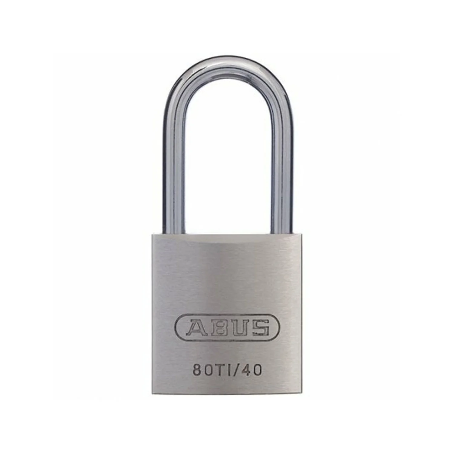 ABUS Padlock 40mm Titalium 40mm Shackle Keyed To Differ 80TI40HB40C - Image 2