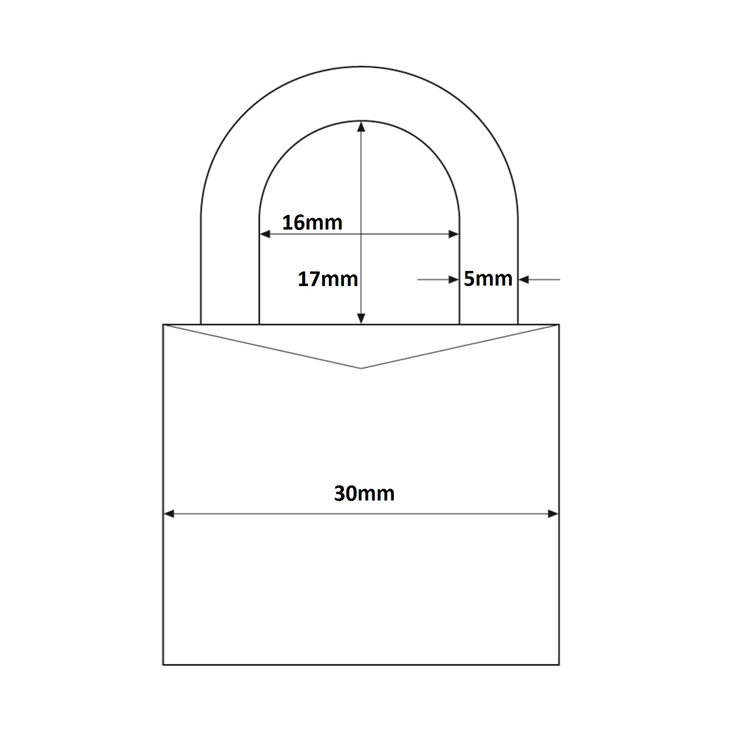 Abus Security Padlock Keyed Alike KA303 30mm Brass Body 6530KA3 - Image 2