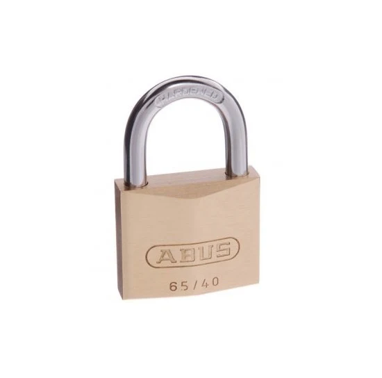 Abus Security Padlock Keyed Alike KA402 40mm Brass Body 6540KA2