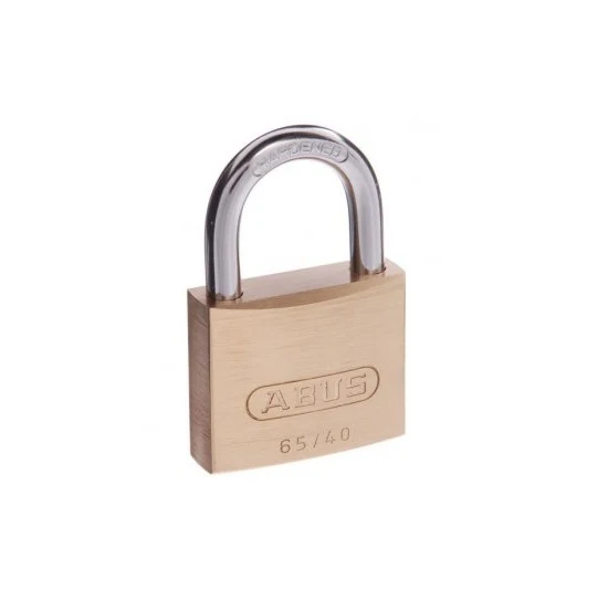 Abus Security Padlock Keyed Alike KA404 40mm Brass Body 6540KA4