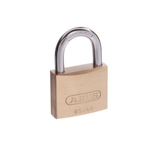 Abus Security Padlock Keyed Alike KA406 40mm Brass Body 6540KA6