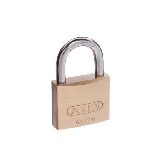 Abus Security Padlock Keyed Alike KA407 40mm Brass Body 6540KA7