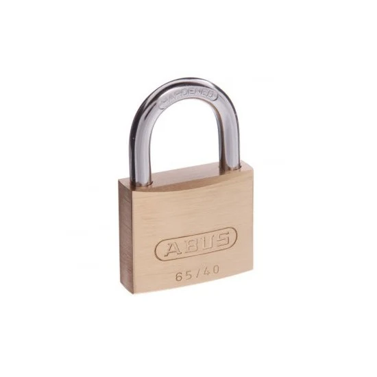 Abus Security Padlock Keyed Alike KA409 40mm Brass Body 6540KA9