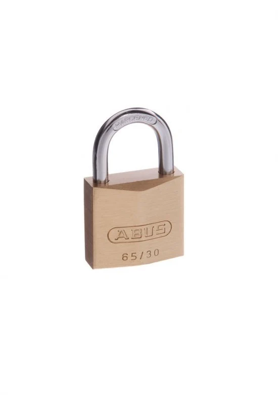 Abus Security Padlock Keyed Alike KA6301 30mm Brass Body 6530KA11