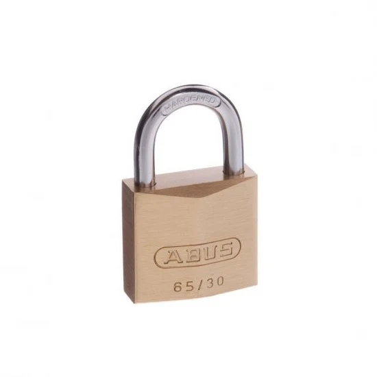 Abus Security Padlock Keyed Alike KA6302 30mm Brass Body 6530KA12