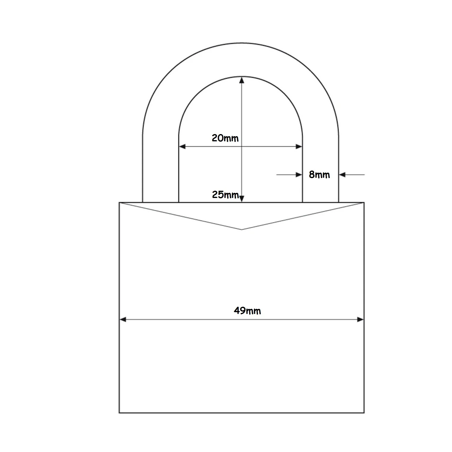 Abus Weatherproof Padlock Outdoor Marine Grade Black Keyed Alike 7045KA11 - Image 2