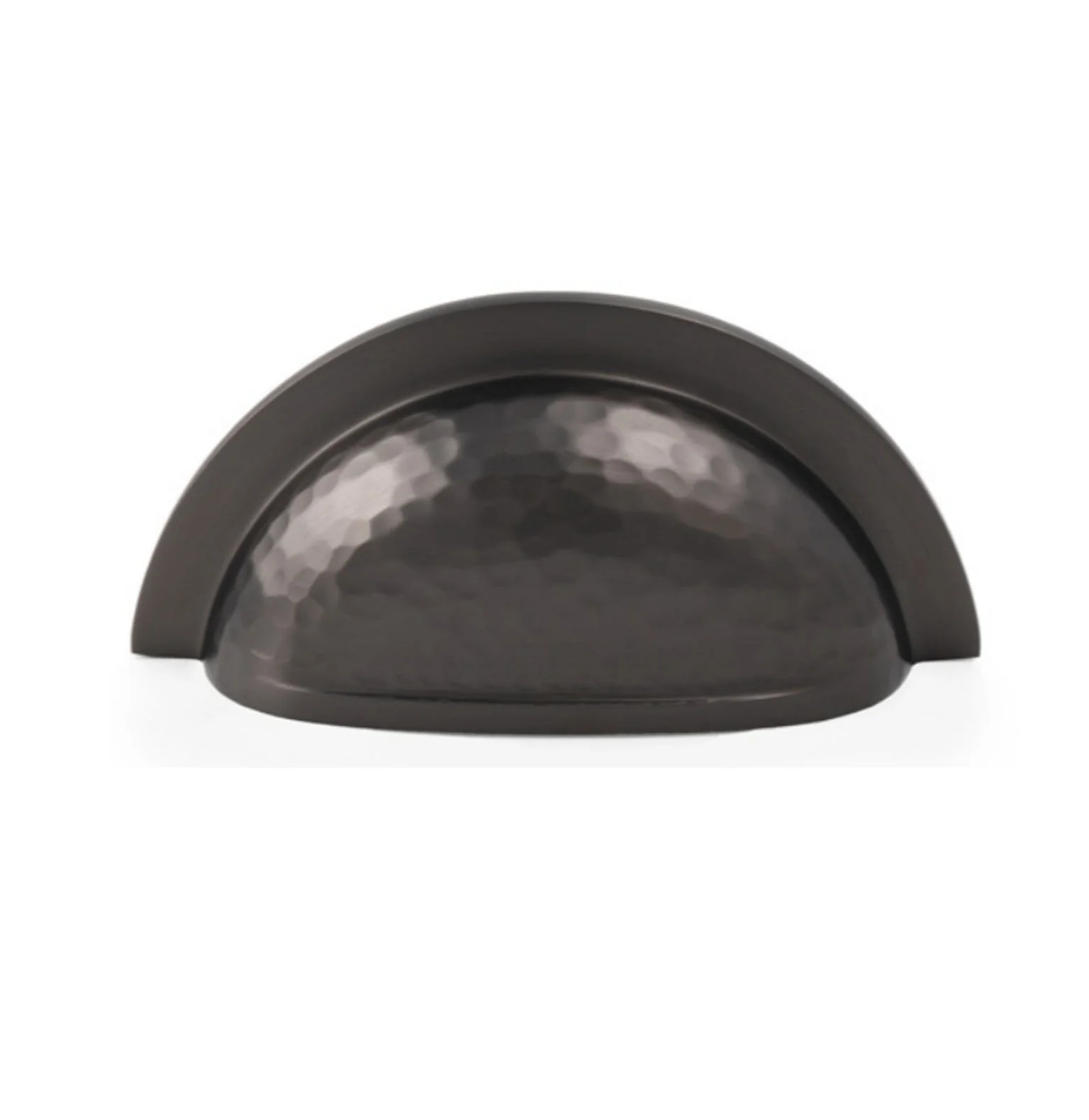 Alexander and Wilks Bardom Hammered Ridged Cup Pull - Available in Various Finishes - Image 6