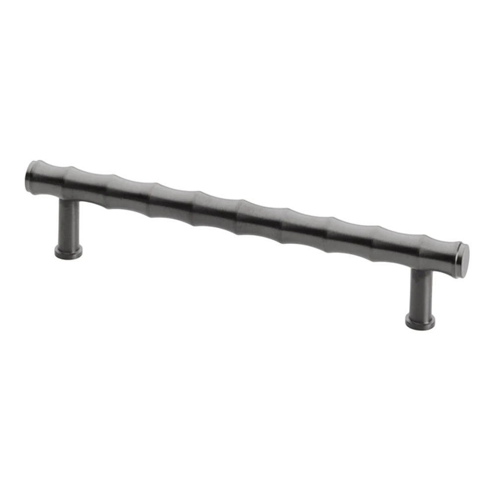 Alexander and Wilks Crispin Bamboo T-Bar Cupboard Pull Handle 160mm - Available in Various Finishes - Image 3