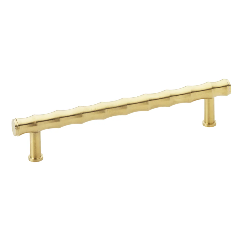 Alexander and Wilks Crispin Bamboo T-Bar Cupboard Pull Handle 160mm - Available in Various Finishes - Image 4