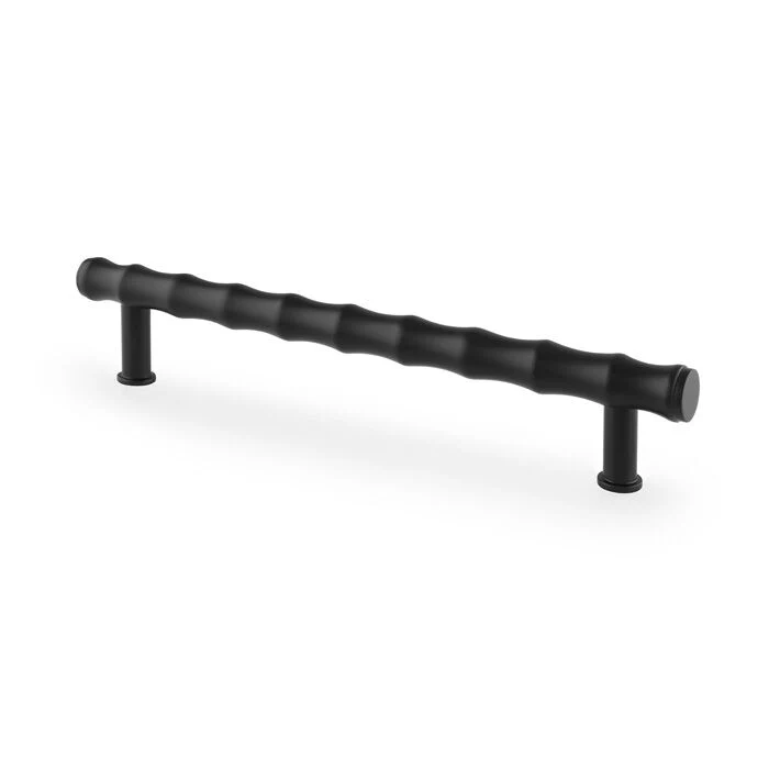 Alexander and Wilks Crispin Bamboo T-Bar Cupboard Pull Handle 160mm - Available in Various Finishes - Image 5