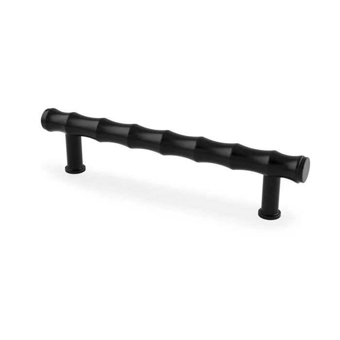 Alexander and Wilks Crispin Bamboo T-Bar Cupboard Pull Handle Available in Various Finishes & Sizes - Image 4