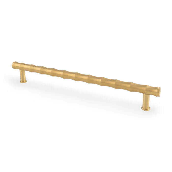 Alexander and Wilks Crispin Bamboo T-Bar Cupboard Pull Handle Available in Various Finishes & Sizes - Image 9