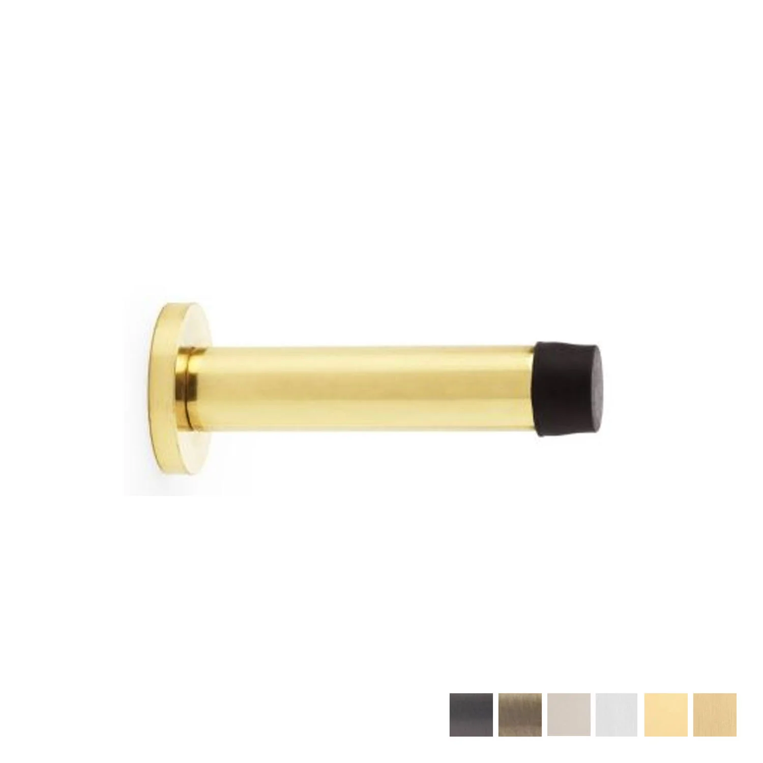 Alexander and Wilks Cylinder Projection Door Stop 80mm - Available in Various Finishes