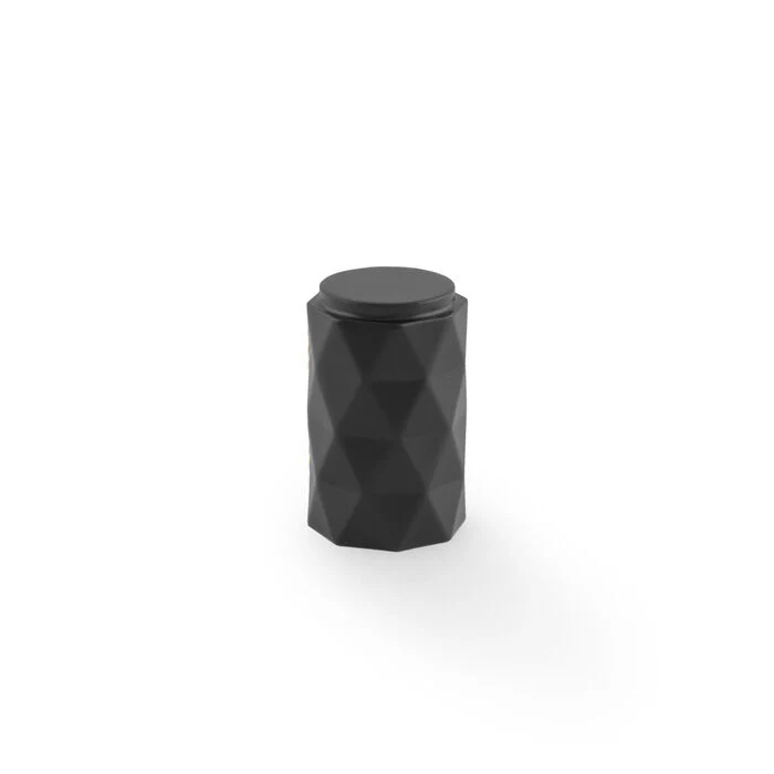 Alexander and Wilks Diamond Cut Cylinder Cabinet Knob - Available in Various Finishes - Image 3