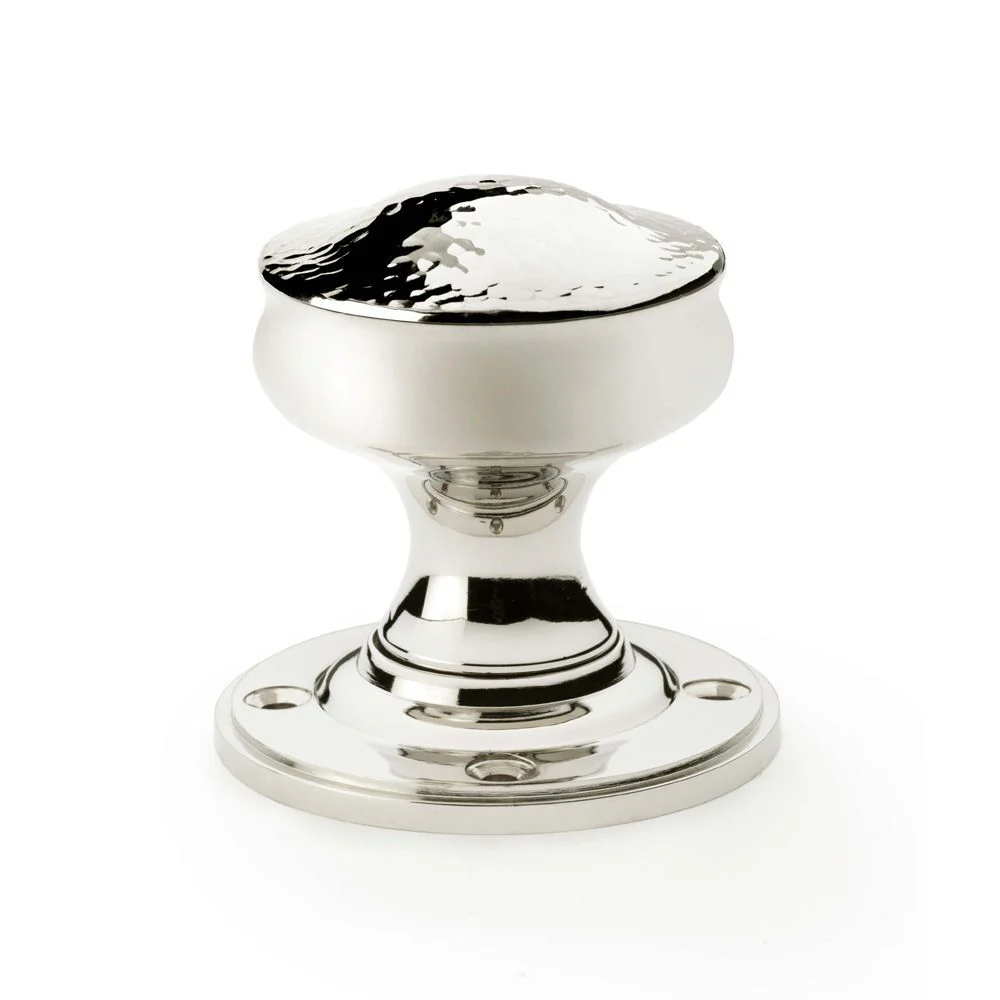 Alexander and Wilks Hammered Mortice Door Knob - Pair - Available in Various Finishes - Image 3
