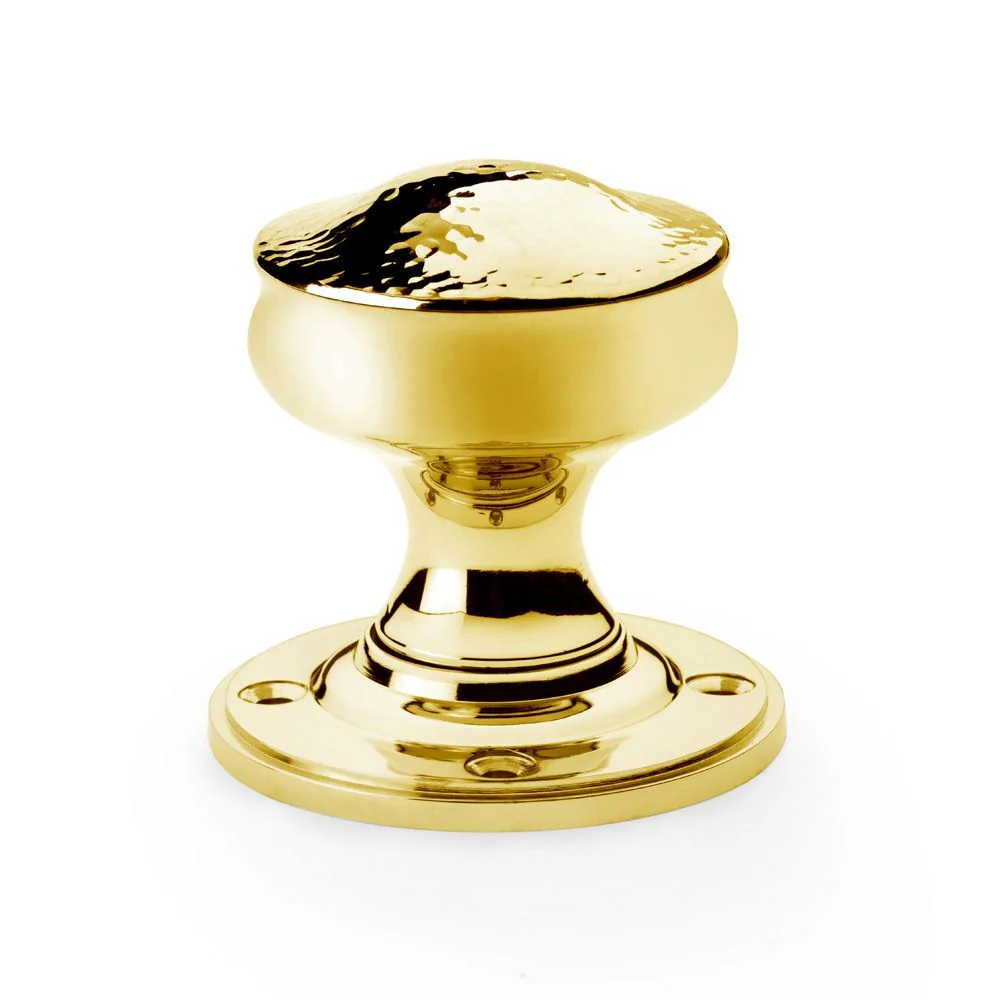 Alexander and Wilks Hammered Mortice Door Knob - Pair - Available in Various Finishes - Image 4