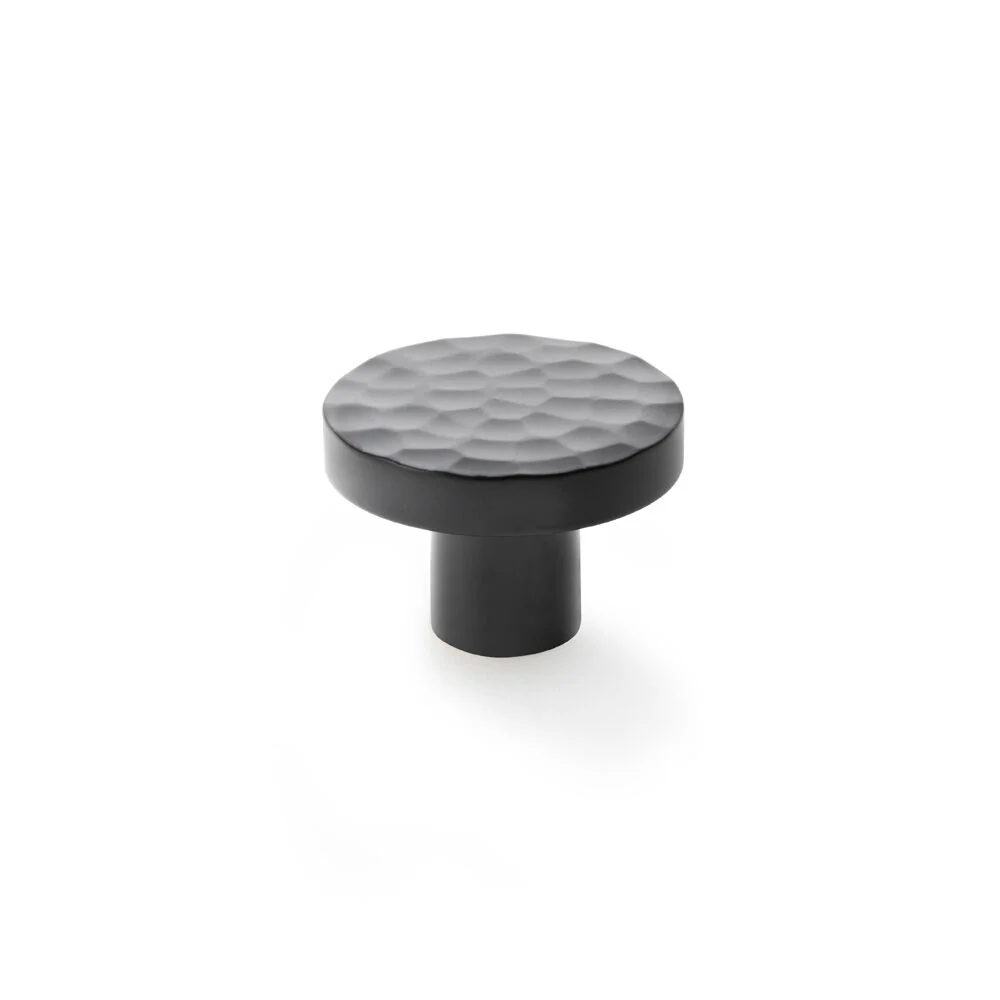 Alexander and Wilks Hanover Hammered Cabinet Knob - Available in Various Finishes and Sizes - Image 2