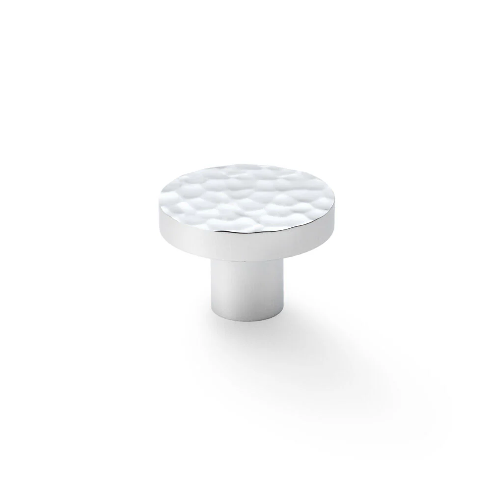 Alexander and Wilks Hanover Hammered Cabinet Knob - Available in Various Finishes and Sizes - Image 3