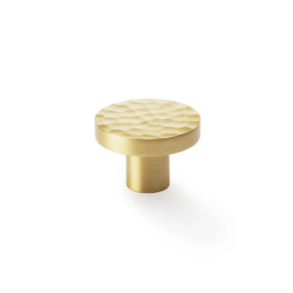 Alexander and Wilks Hanover Hammered Cupboard Cabinet Knob 38mm - Available in Various Finishes - Image 2