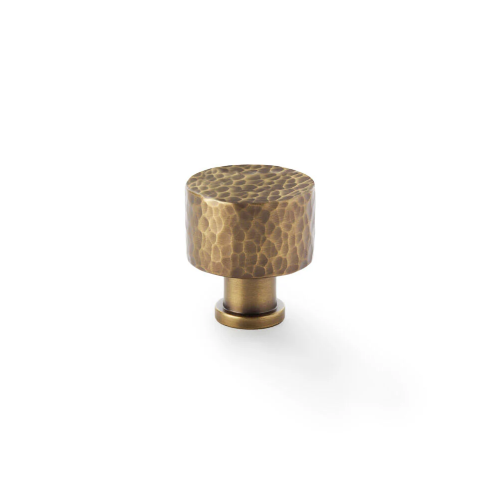 Alexander and Wilks Leila Hammered Cupboard Knob - Available in Various Finishes and Sizes - Image 4
