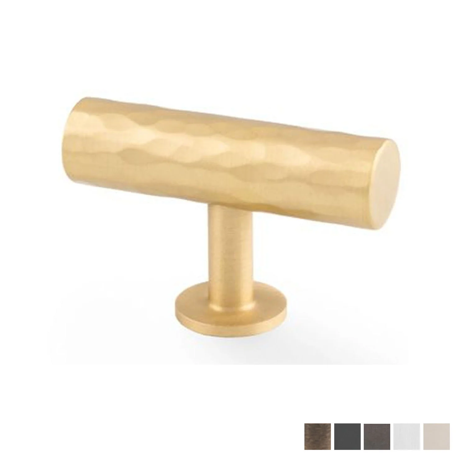 Alexander and Wilks Leila Hammered T-Bar 55mm - Available in Various Finishes