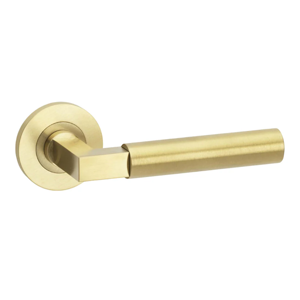 Alexander and Wilks Plain Hurricane Lever on Round Rose - Available in Various Finishes - Image 6