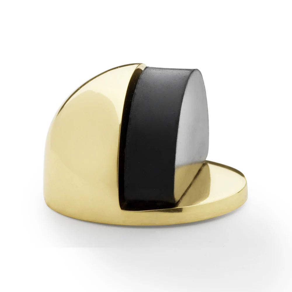 Alexander and Wilks Shield Floor Mounted Door Stop - Available in Various Finishes - Image 4