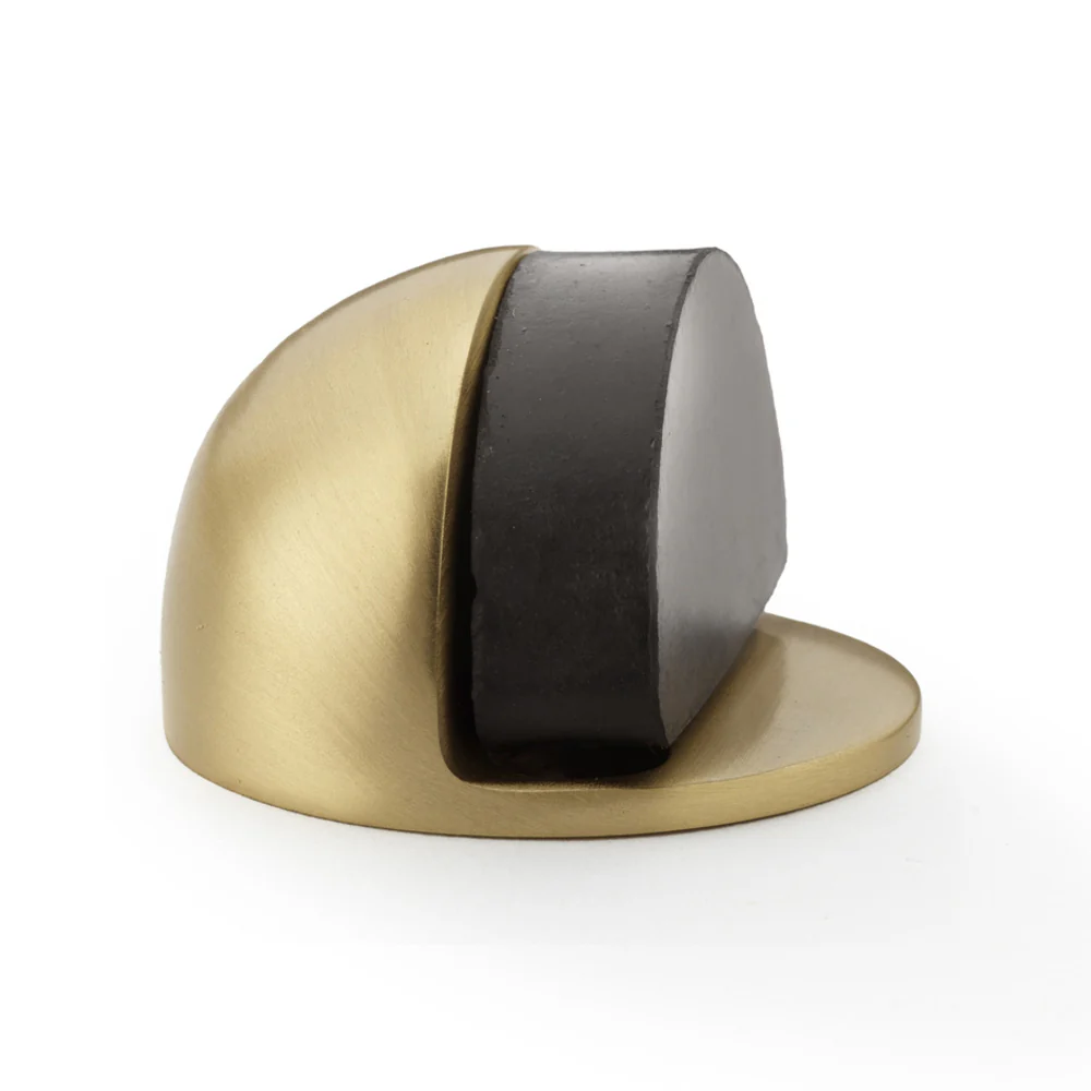 Alexander and Wilks Shield Floor Mounted Door Stop - Available in Various Finishes - Image 5