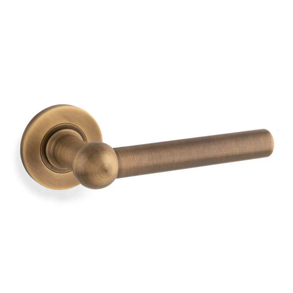 Alexander and Wilks Siskin Lever on Round Rose - Available in Various Finishes - Image 3