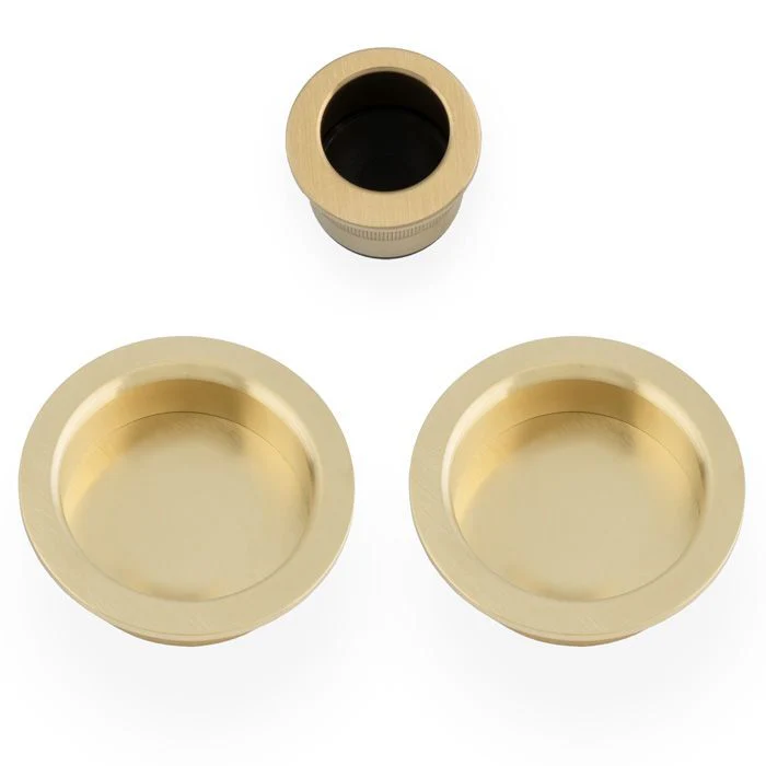 Alexander and Wilks Sliding Door Pull Kit Round - Available in Various Finishes - Image 5