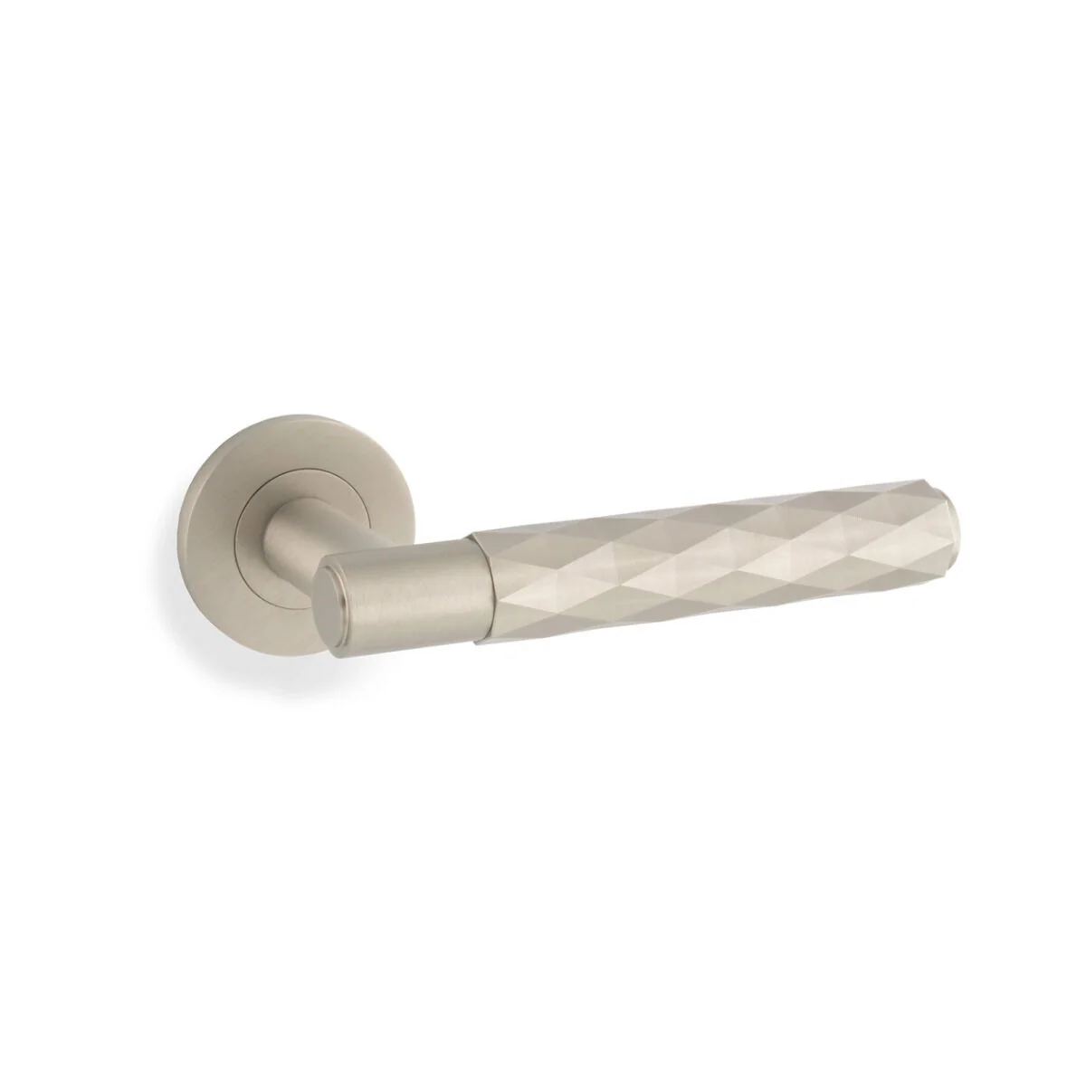 Alexander and Wilks Spitfire Diamond Cut Lever on Round Rose - Available in Various Finishes - Image 7
