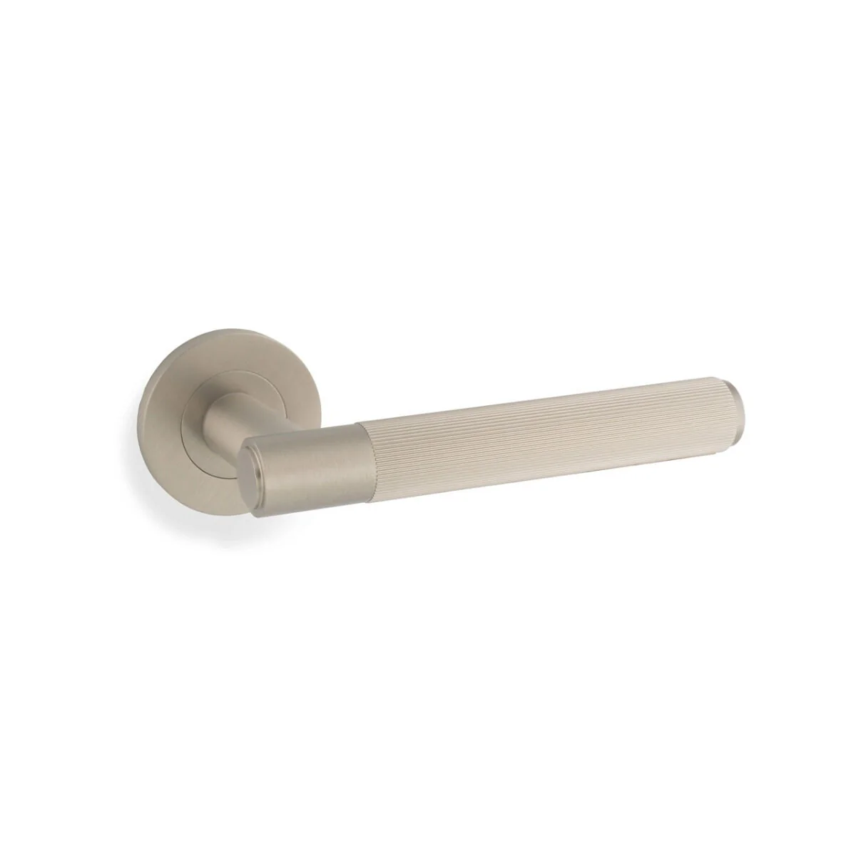 Alexander and Wilks Spitfire Reeded Lever on Round Rose - Available in Various Finishes - Image 7