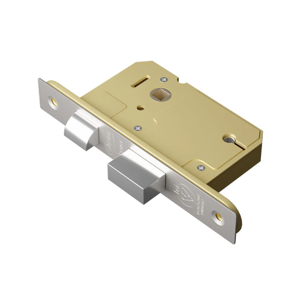 ASEC BS 5 Lever British Standard Deadlock - Available in Various Finishes and Functions - Image 6