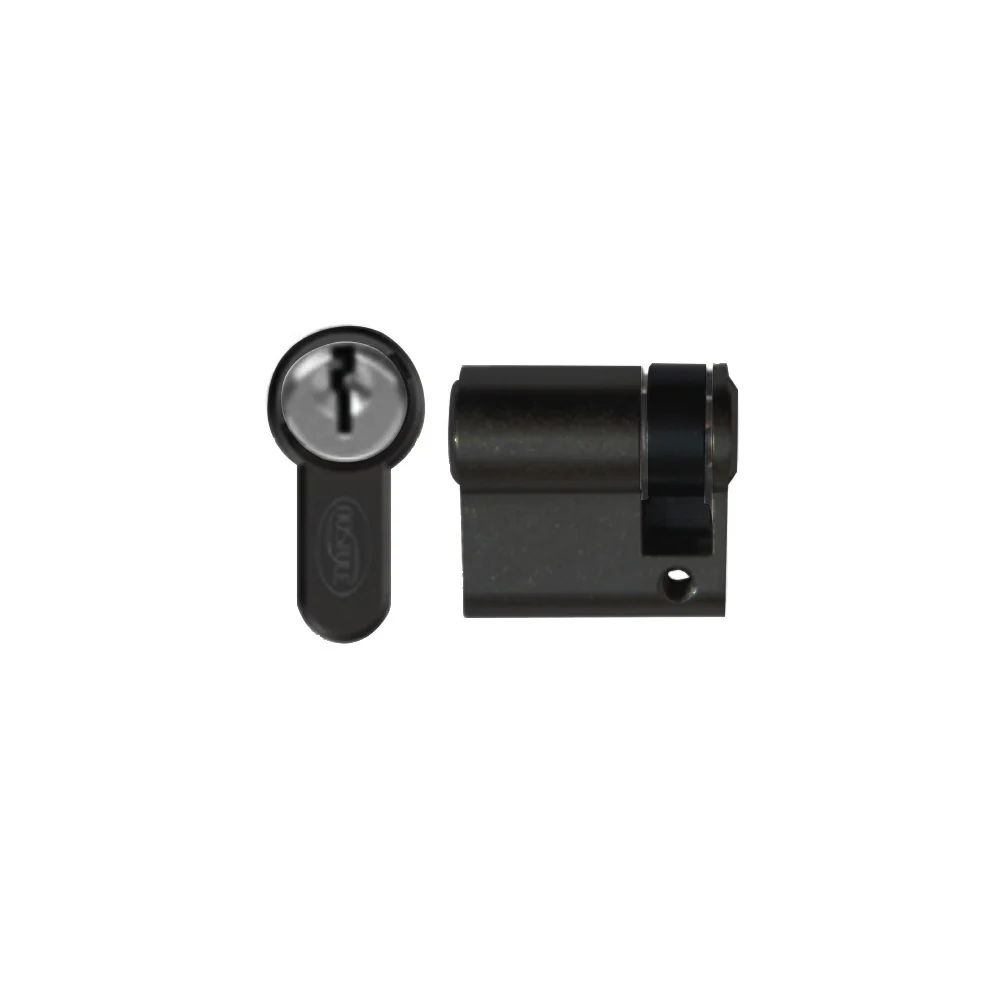 Austyle 5 Pin C4 Euro Single Cylinder 39mm Matt Black 59142