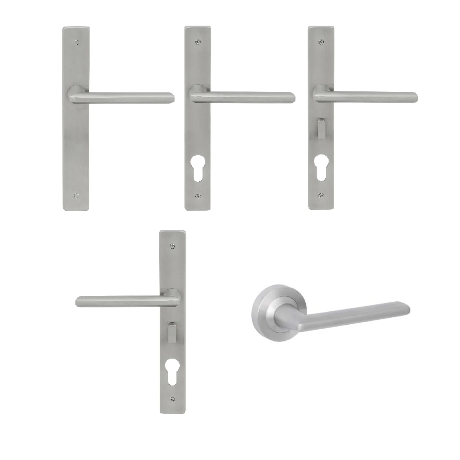 Austyle 316 Marine Grade Door Lever Handles Satin Stainless Steel 42344