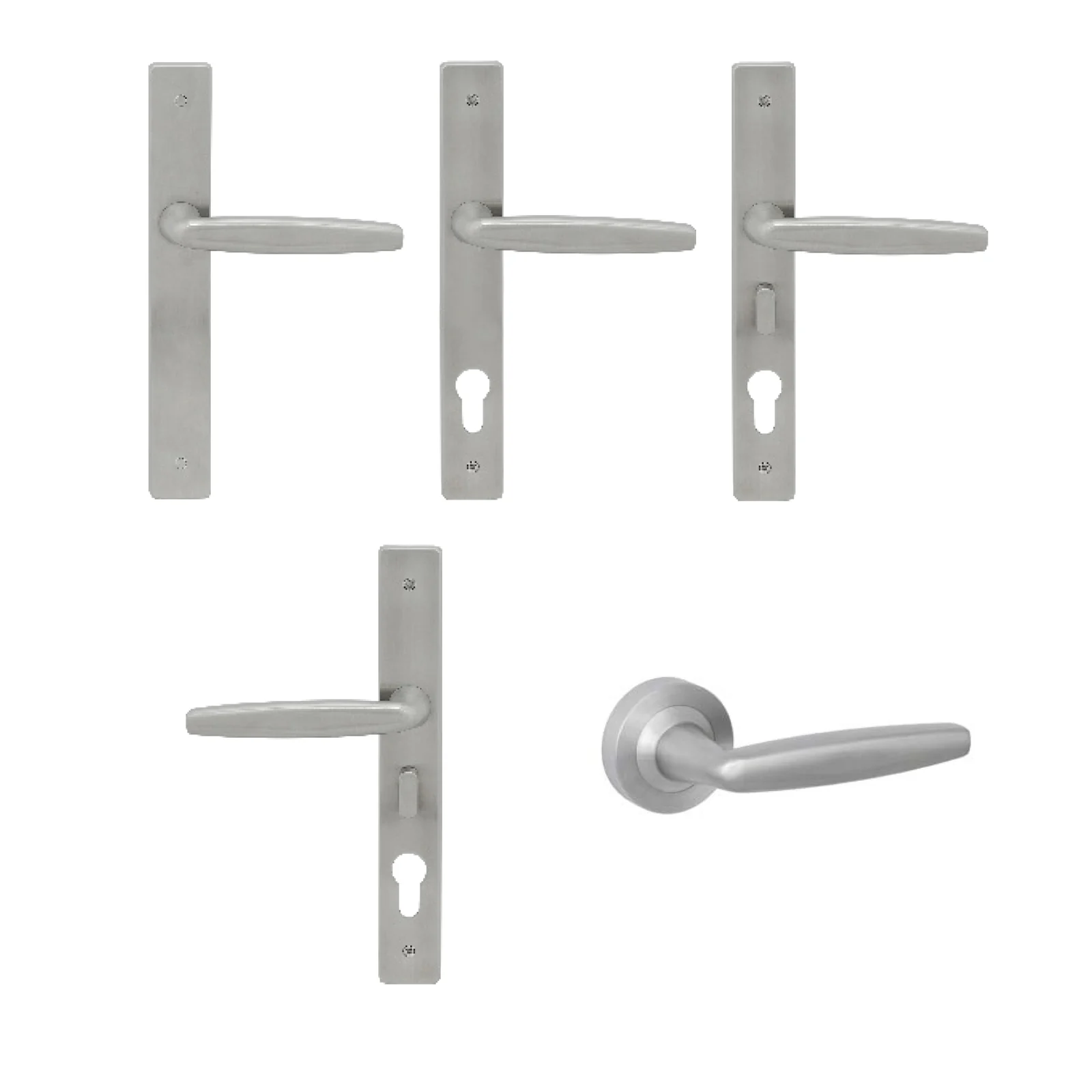Austyle 316 Marine Grade Door Lever Handles Satin Stainless Steel 42350