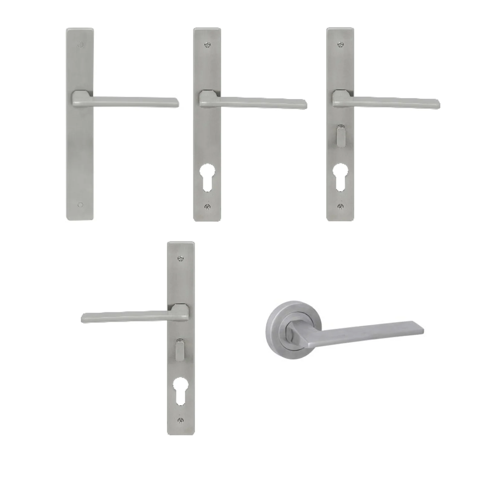 Austyle 316 Marine Grade Door Lever Handles Satin Stainless Steel 42355